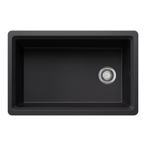 B443303 Inteos White/Color Undermount - Single Bowl Kitchen Sink - Coal Black B443303 Inteos White/Color Undermount - Single Bowl Kitchen Sink - Coal Black