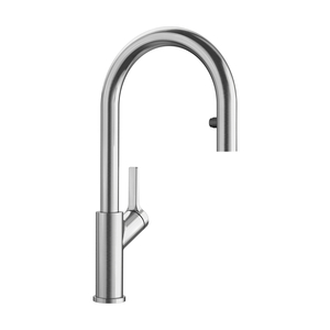 B526389 Urbena Pull-Out Spray Kitchen Faucet - Classic Steel B526389 Urbena Pull-Out Spray Kitchen Faucet - Classic Steel