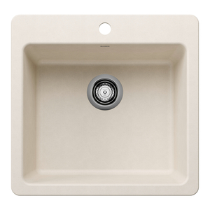 B443233 Liven White/Color Dual Mount Single Bowl Kitchen Sink - Soft White B443233 Liven White/Color Dual Mount Single Bowl Kitchen Sink - Soft White
