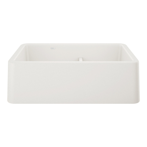 B402324 Ikon Apron Front / Specialty Sink Kitchen Sink - White B402324 Ikon Apron Front / Specialty Sink Kitchen Sink - White