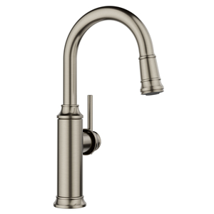 B443247 Empressa Single-Hole Bar Faucet - Satin Platinum