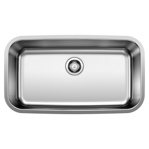 B441024 Stellar Stainless Steel Undermount - Single Bowl Kitchen Sink - Stainless Steel