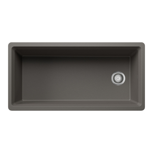 B443325 Inteos White/Color Undermount - Single Bowl Kitchen Sink - Volcano Gray B443325 Inteos White/Color Undermount - Single Bowl Kitchen Sink - Volcano Gray