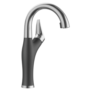 B526378 Artona Single-Hole Bar Faucet - PVD Steel Anthracite B526378 Artona Single-Hole Bar Faucet - PVD Steel Anthracite