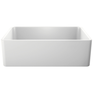 B525012 Cerana Apron Front / Specialty Sink Kitchen Sink - White