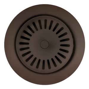 B240330 Decorative Disposal Stopper/Flange Kitchen Accessory - Cafe Brown B240330 Decorative Disposal Stopper/Flange Kitchen Accessory - Cafe Brown
