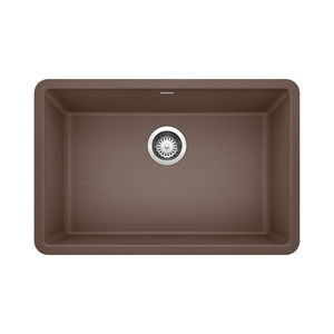 B522433 Precis White/Color Undermount - Single Bowl Kitchen Sink - Cafe Brown