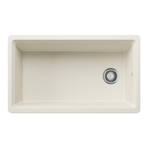 B443318 Inteos White/Color Undermount - Single Bowl Kitchen Sink - Soft White