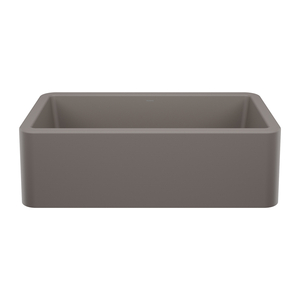 B443114 Ikon Apron Front / Specialty Sink Kitchen Sink - Volcano Gray B443114 Ikon Apron Front / Specialty Sink Kitchen Sink - Volcano Gray