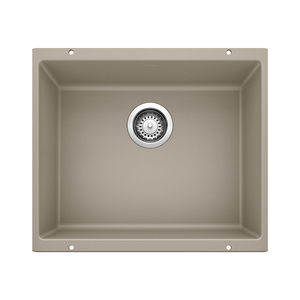 B517677 Precis White/Color Undermount - Single Bowl Kitchen Sink - Truffle B517677 Precis White/Color Undermount - Single Bowl Kitchen Sink - Truffle