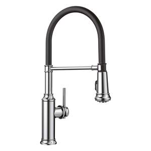 B442508 Empressa Pull-Out Spray Kitchen Faucet - Polished Chrome