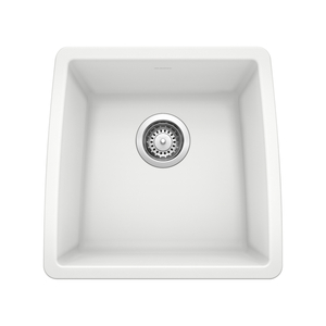 B440081 Performa Undermount Bar Sink - White