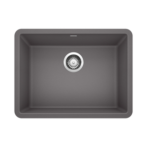 B522412 Precis White/Color Undermount - Single Bowl Kitchen Sink - Cinder B522412 Precis White/Color Undermount - Single Bowl Kitchen Sink - Cinder