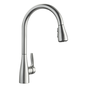 B442208 Atura Pull-Out Spray Kitchen Faucet - PVD Steel