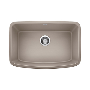 B442549 Valea White/Color Undermount - Single Bowl Kitchen Sink - Truffle B442549 Valea White/Color Undermount - Single Bowl Kitchen Sink - Truffle
