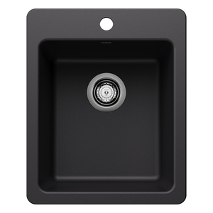 B443234 Liven Dual Mount Bar Sink - Coal Black B443234 Liven Dual Mount Bar Sink - Coal Black