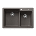 Blanco B443110 Volcano Gray Double Bowl Kitchen Sinks