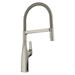 Blanco B443248 Satin Platinum Pull-Out Spray Kitchen Faucet