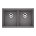 Blanco B519050 Cinder Undermount Double Bowl Kitchen Sink
