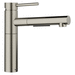 Blanco B443256 Satin Platinum Pull-Out Spray Kitchen Faucet