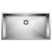 Blanco B512747 Polished Satin Undermount Single Bowl Kitchen Sink