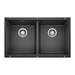 Blanco B516322 Anthracite Undermount Double Bowl Kitchen Sink