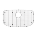 Blanco B230966 Stainless Steel Rinse Basket/Basin Rack