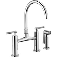  Litze Two-Handle Kitchen Faucet - Chrome