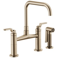 Two Handle Kitchen Faucet 3 Hole