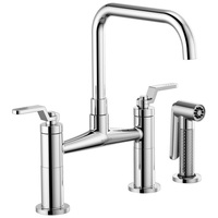 Two Handle Kitchen Faucet 3 Hole