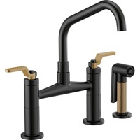 Two Handle Kitchen Faucet 8'' Widespread