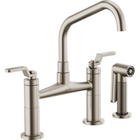 Two Handle Kitchen Faucet 8'' Widespread