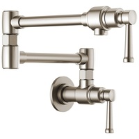  Artesso Pot Filler Kitchen Faucet - Brilliance Stainless