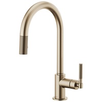 Litze Pull-Out Spray Kitchen Faucet - Brilliance Luxe Gold