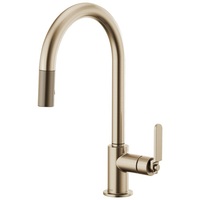  Litze Pull-Out Spray Kitchen Faucet - Brilliance Luxe Gold