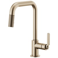  Litze Pull-Out Spray Kitchen Faucet - Brilliance Luxe Gold