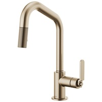  Litze Pull-Out Spray Kitchen Faucet - Brilliance Luxe Gold