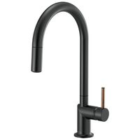  Odin Pull-Out Spray Kitchen Faucet - Matte Black