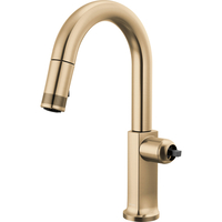  Kintsu Pull-Out Spray Kitchen Faucet - Luxe Gold