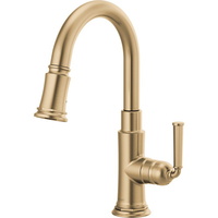  Rook Single-Hole Bar Faucet - Brilliance Luxe Gold