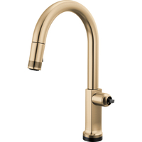  Kintsu Pull-Out Spray Kitchen Faucet - Luxe Gold