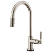  Litze Pull-Out Spray Kitchen Faucet - Brilliance Stainless