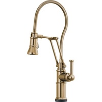  Artesso Pull-Out Spray Kitchen Faucet - Brilliance Luxe Gold