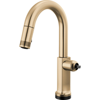  Kintsu Pull-Out Spray Kitchen Faucet - Luxe Gold