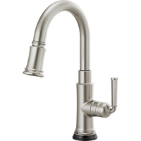  Rook Pull-Out Spray Kitchen Faucet - Brilliance Stainless