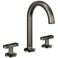  Kintsu 8'' Widespread Bathroom Faucet - Brilliance Black Onyx