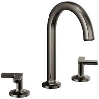  Kintsu 8'' Widespread Bathroom Faucet - Brilliance Black Onyx