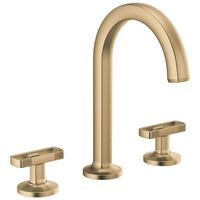  Kintsu 8'' Widespread Bathroom Faucet - Brilliance Luxe Gold