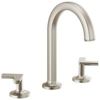  Kintsu 8'' Widespread Bathroom Faucet - Brilliance Luxe Nickel