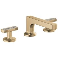  Kintsu 8'' Widespread Bathroom Faucet - Brilliance Luxe Gold